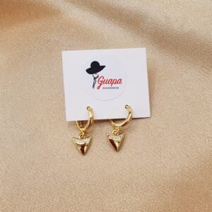 Argollas Goldfilled Corazón