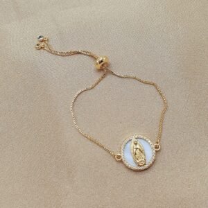 Manilla Goldfilled Virgen Guadalupe