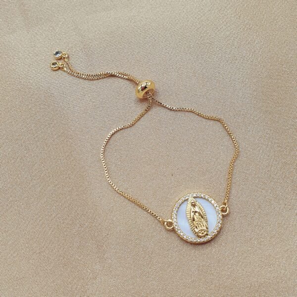 Manilla Goldfilled Virgen Guadalupe