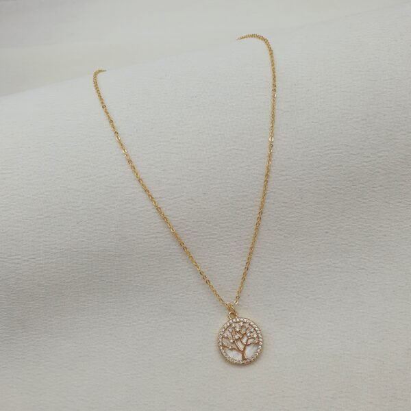 Cadena Goldfilled Arbol de la Vida