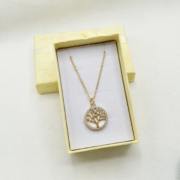 Cadena Goldfilled Arbol de la Vida