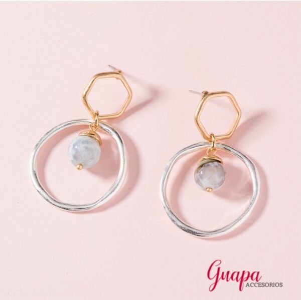 Aretes Gold & Silver