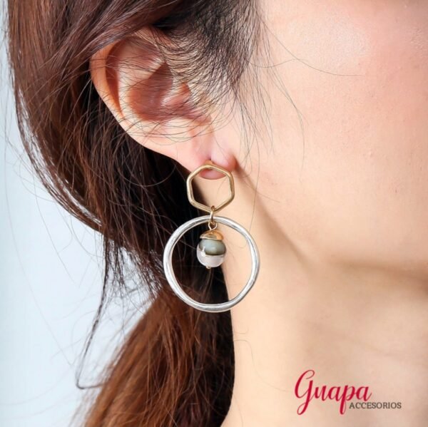 Aretes Gold & Silver