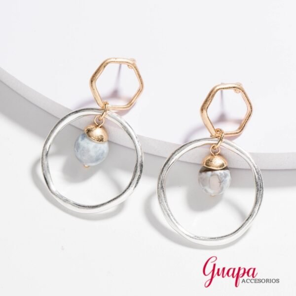 Aretes Gold & Silver