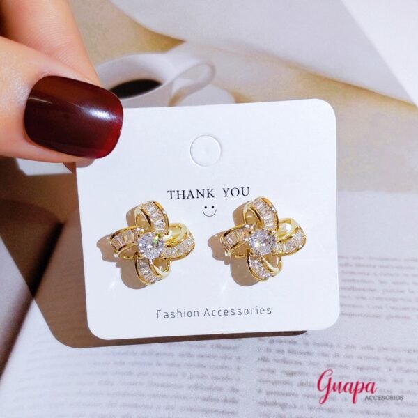 Aretes Flor