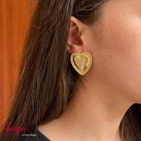 Aretes Corazón