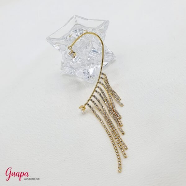 Earcuff Asimétrico Colgante