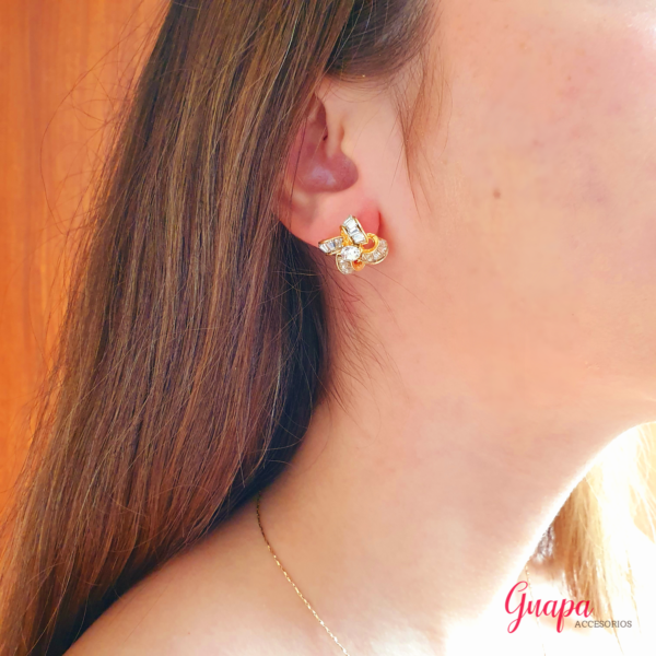 Aretes Flor
