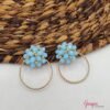 Aretes Goldfilled Tejidos
