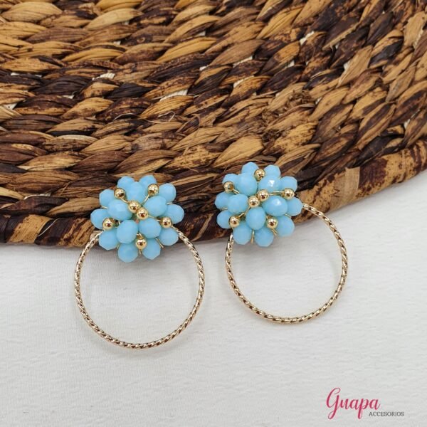 Aretes Goldfilled Tejidos
