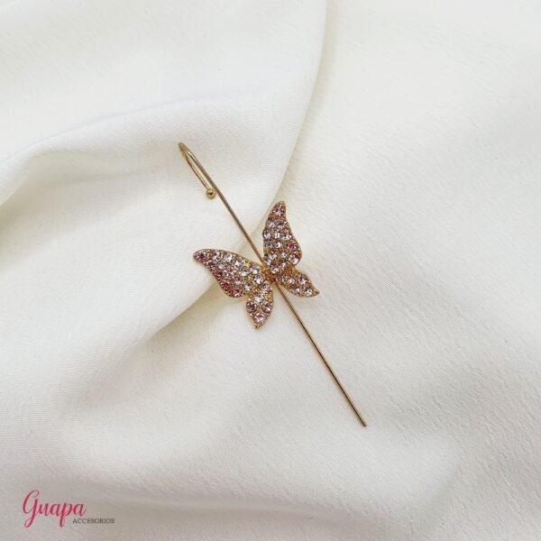 Earcuff Cruzado Mariposa