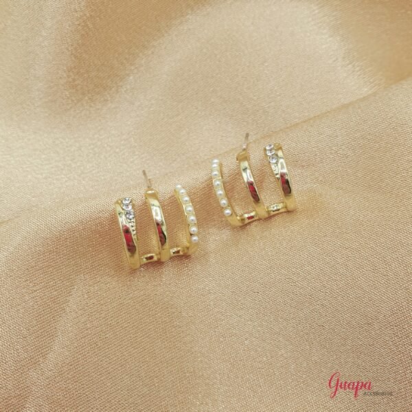 Aretes Perlas