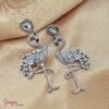 Aretes Fiesta Brillos Flamingo