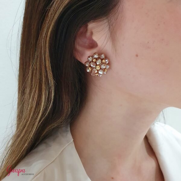 Aretes Goldfilled Tejidos