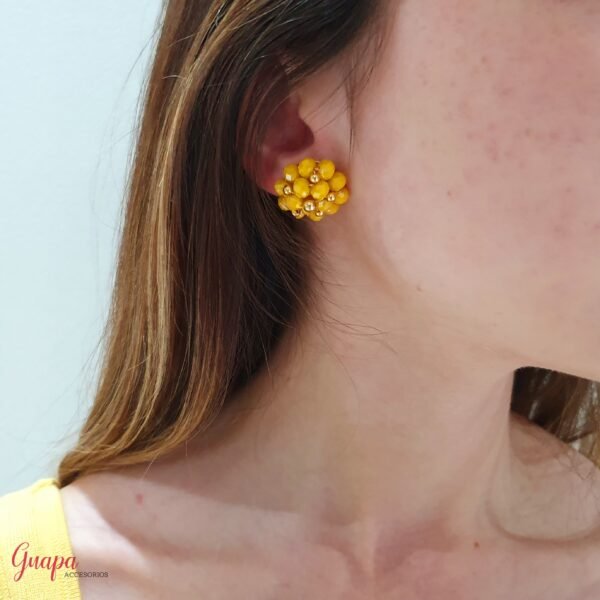 Aretes Goldfilled Tejidos