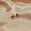 Aretes Acero Botón