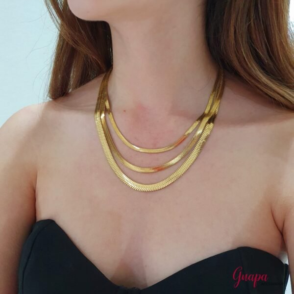 Collar Acero Inoxidable 3 en 1