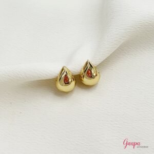 Argollas Goldfilled Gota