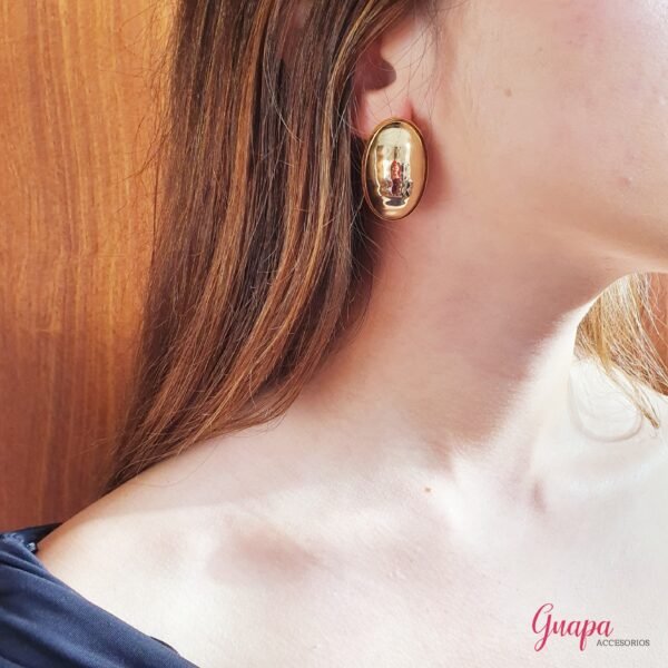 Aretes Acero Botón