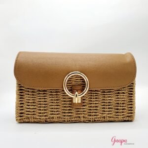 Cartera Tipo Mimbre