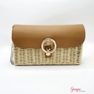 Cartera Tipo Mimbre