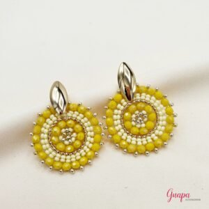 Aretes Goldfilled Tejidos