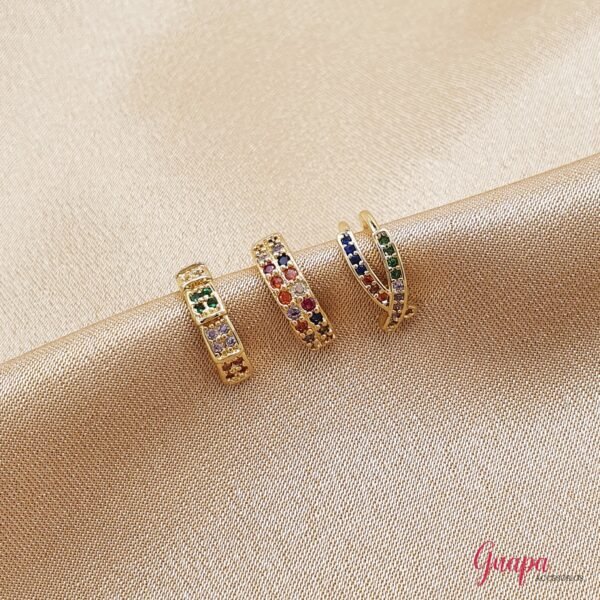 Earcuffs Goldfilled & Zircones