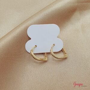 Argollas Goldfilled Corazón