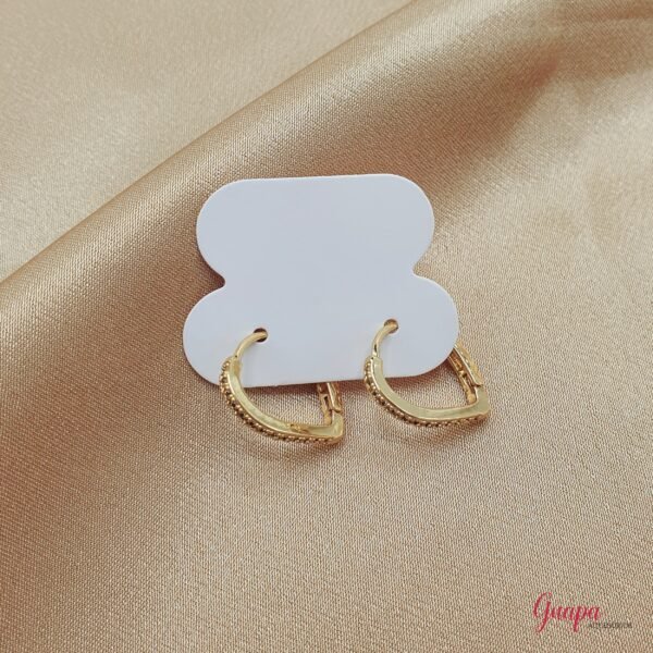 Argollas Goldfilled Corazón