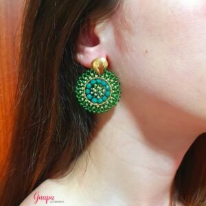 Aretes Goldfilled Tejidos
