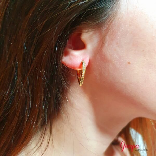Argollas Goldfilled Corazón