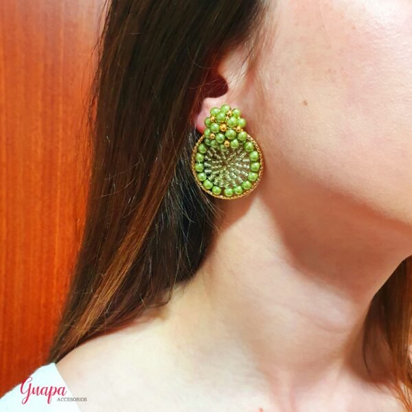 Aretes Goldfilled Tejidos