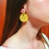 Aretes Goldfilled Tejidos