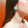 Aretes Goldfilled Tejidos