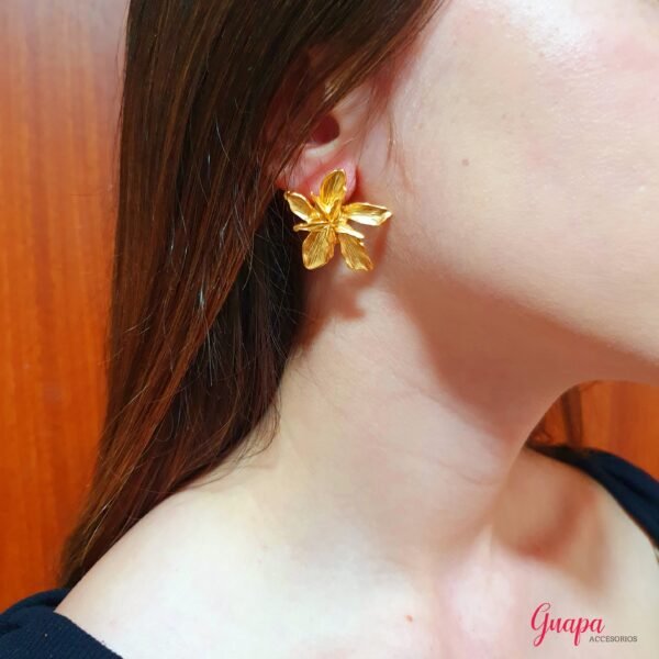 Aretes Flor
