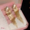 Aretes Largos Fantasía