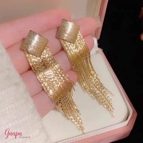 Aretes Largos Fantasía