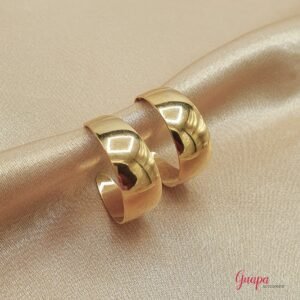 Argollas Wide Acero