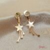 Aretes Acero Estrella