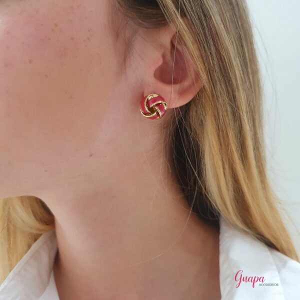 Aretes Botón