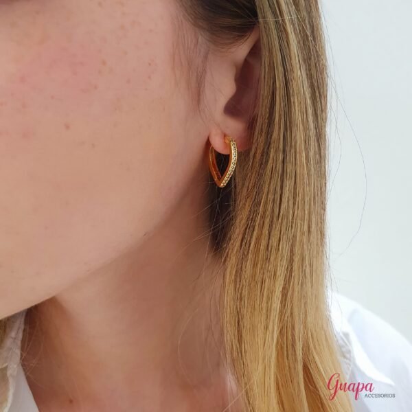 Argollas Goldfilled Corazón