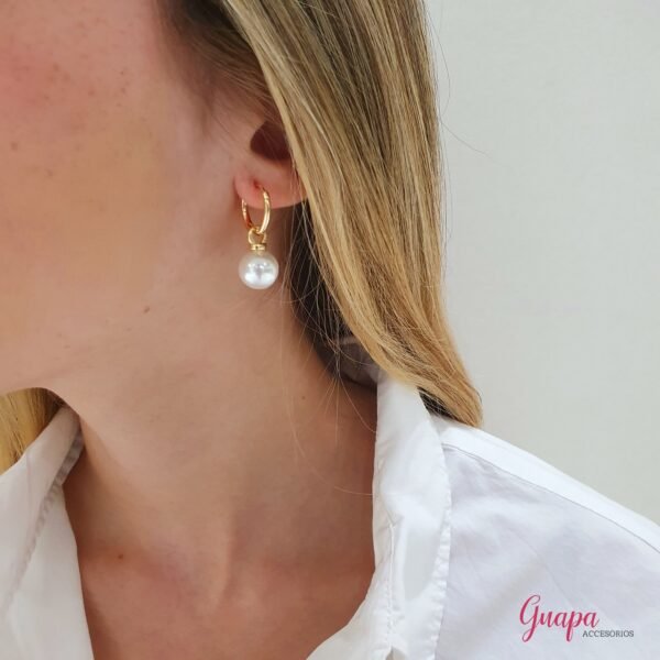 Aretes Goldfilled Perla