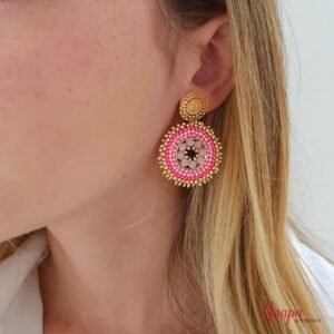 Aretes Goldfilled Tejidos