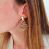Aretes Goldfilled Tejidos