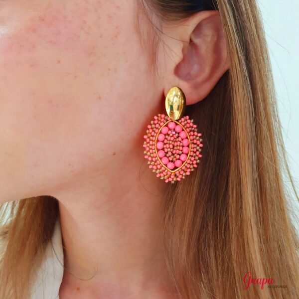 Aretes Goldfilled Tejidos