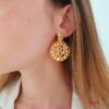 Aretes Goldfilled Tejidos