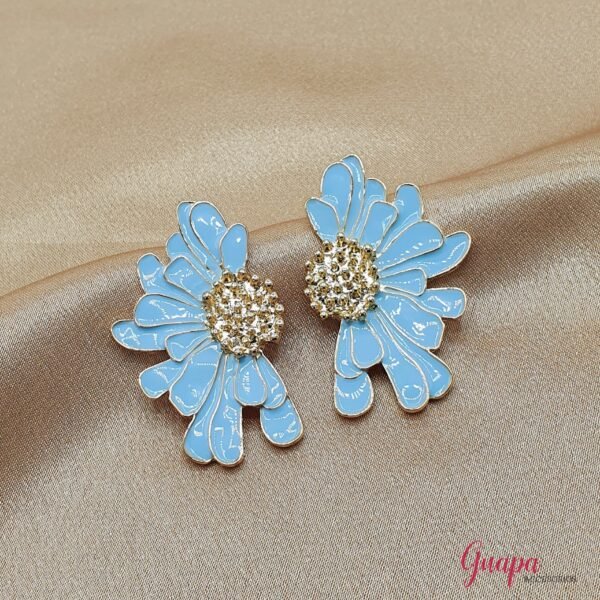 Aretes Media Flor