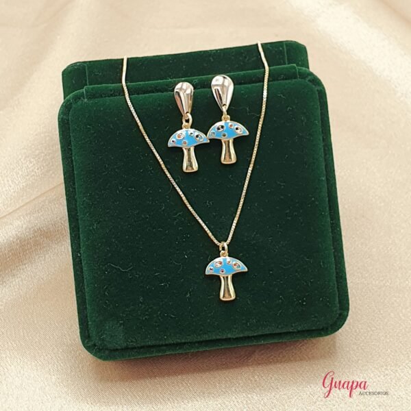 Juego Goldfilled Hongo