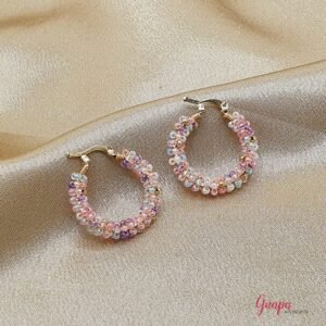 Argollas con Mostacillas