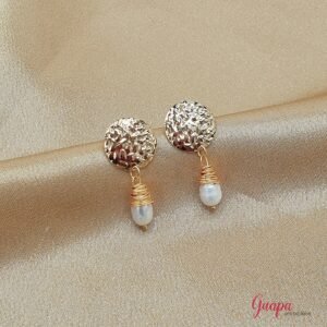 Aretes Goldfilled & Perla